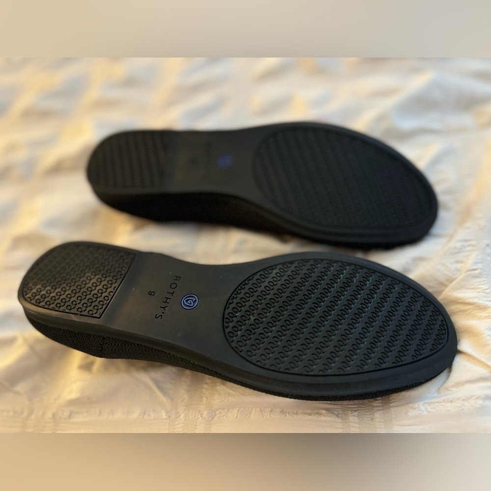🖤 NWOT Rothy’s Black Flats Size 9 🖤 - Picture 10 of 14